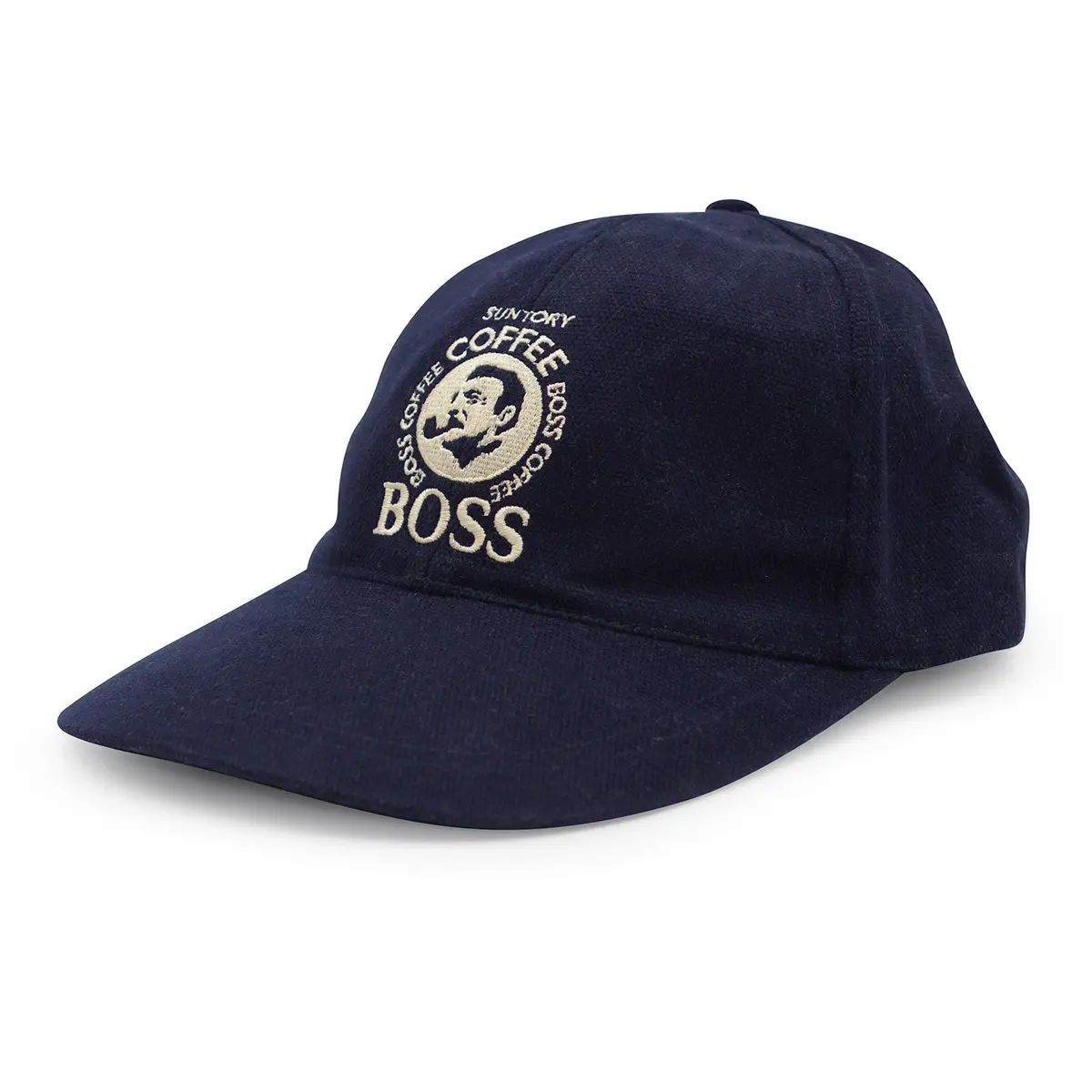 Vintage Limited Edition 1998 Japanese Suntory Boss Coffee Hat Cap Blue 1