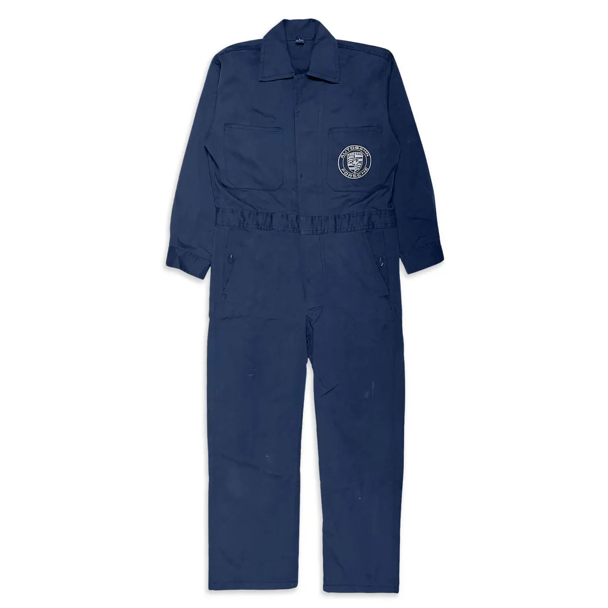 Vintage Showa 1970S Jdm Japan Porsche Autobahn Mechanic Tsunagi Coveralls 1
