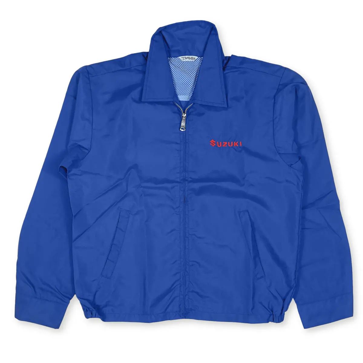 Vintage Showa Era 1970S Jdm Japan Suzuki Staff Jacket Blue 1