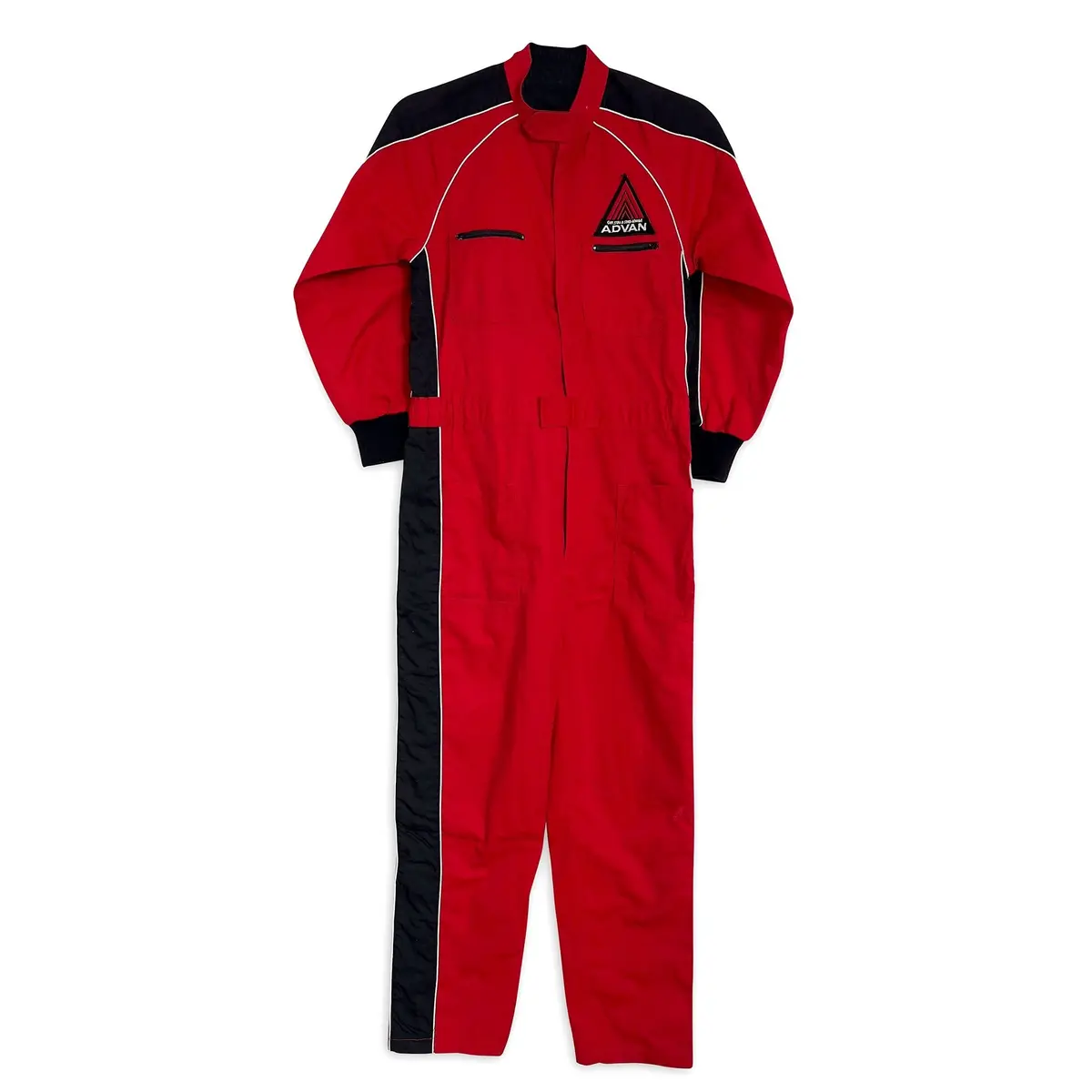 Vintage Showa Era Jdm Japan Advan Yokohama Racing Coveralls Tsunagi Red 1