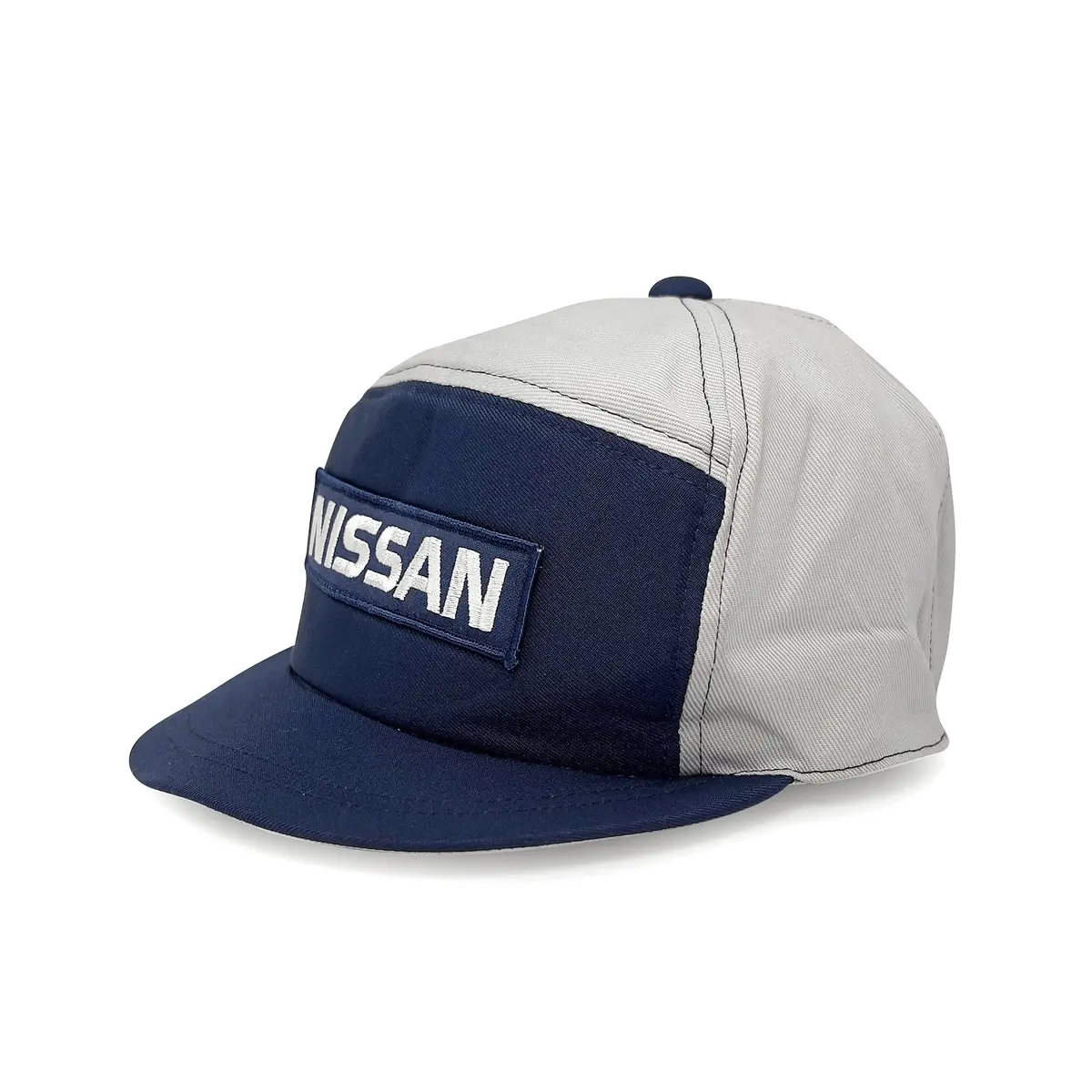 Vintage Showa Japanese Jdm Nissan Blue Stage Mechanic Uniform Hat Cap Set Blue 1