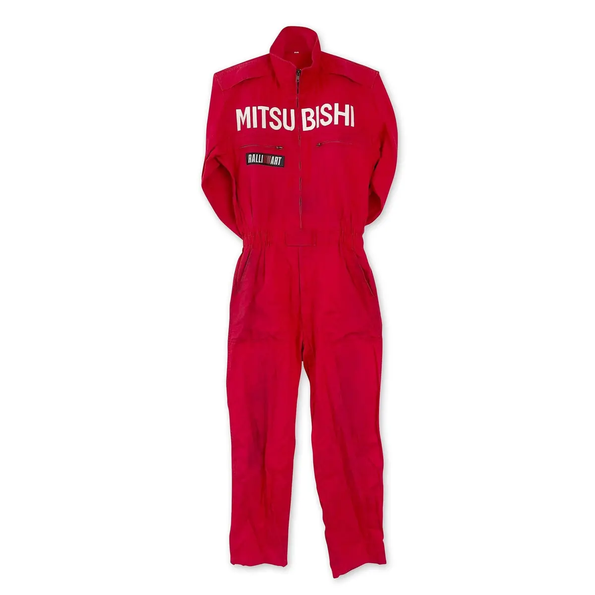 Vintage Wrc Jdm Japan Ralliart Mitsubishi Motors Mechanic Coveralls Tsunagi Red 1