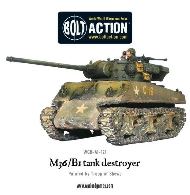 M36/B1 Tank Destroyer (Pack) 1