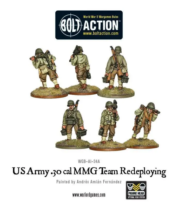 Us Army 30 Cal Mmg Team Redeploying (Blister) 1