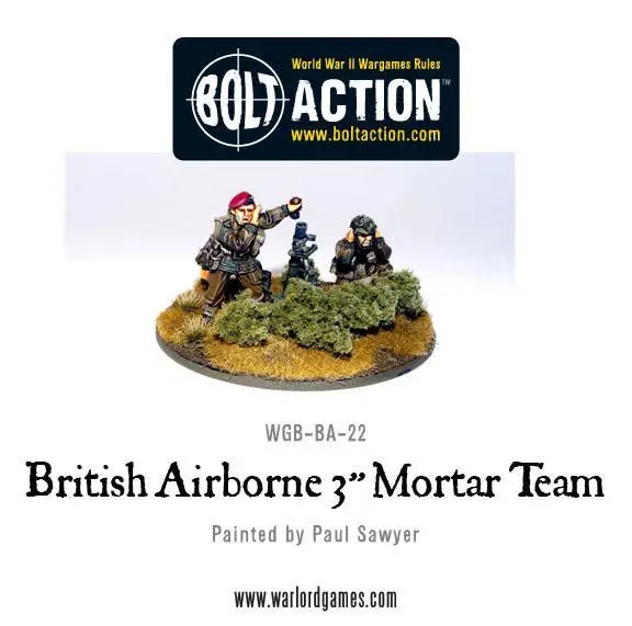 British Airborne 3" Medium Mortar Team (Blister) 1