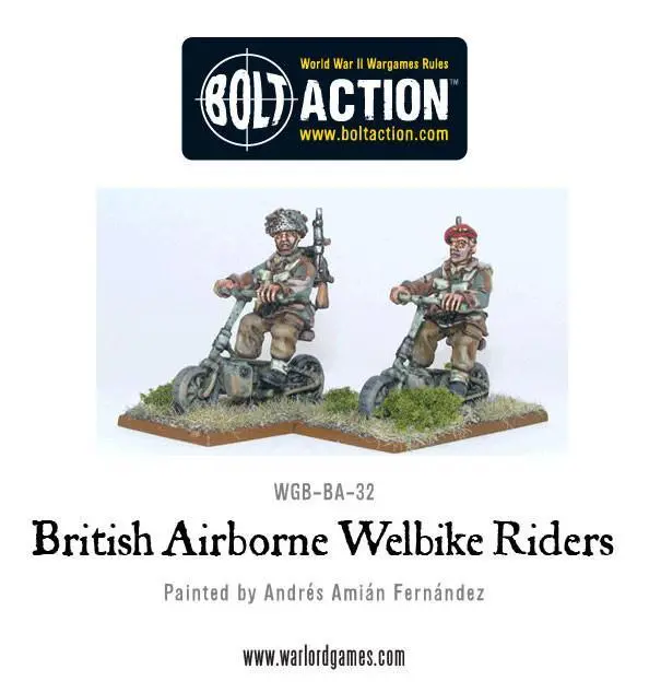 British Airborne Welbike Riders (Blister) 1