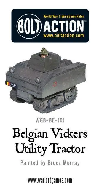 Belgian Vickers Utility Tractor (Pack) 1