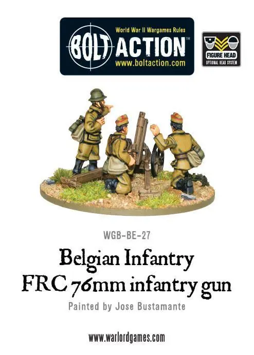 Belgian Frc 76Mm Infantry Gun (Blister) 1