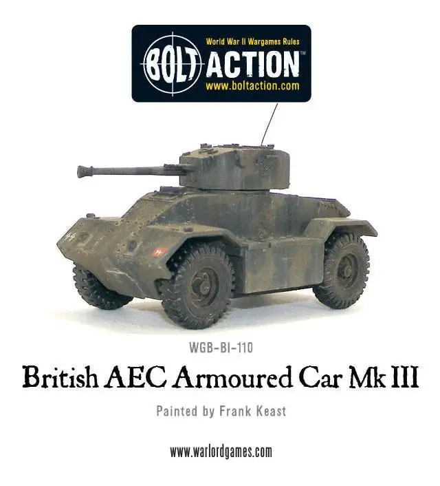 British Aec Armoured Car Mk Iii (Pack) 1