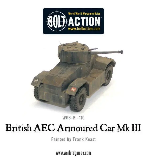 British Aec Armoured Car Mk Iii (Pack) 2