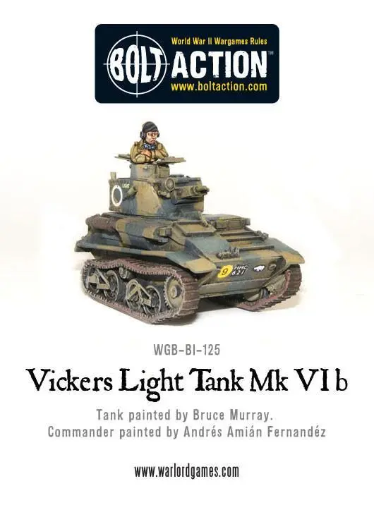 Vickers Light Tank Mk Vib (Pack) 1