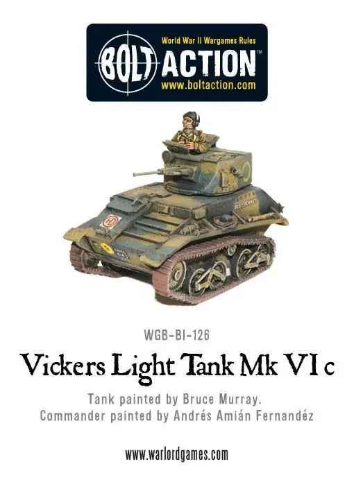 Vickers Light Tank Mk Vic (Pack) 1