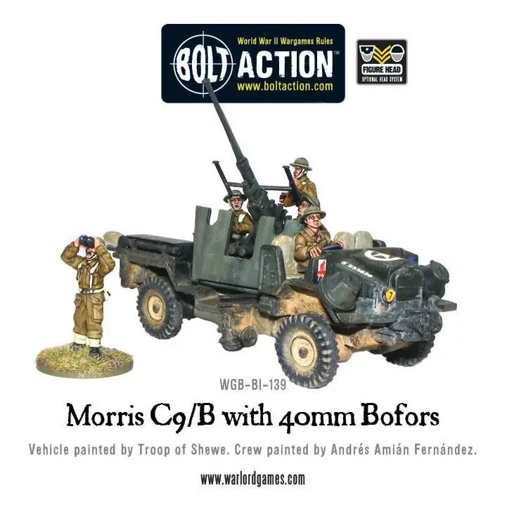 Morris C9/B With 40Mm Bofors (Pack) 1