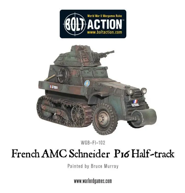Amc Schneider P16 Half-Track (Pack) 1