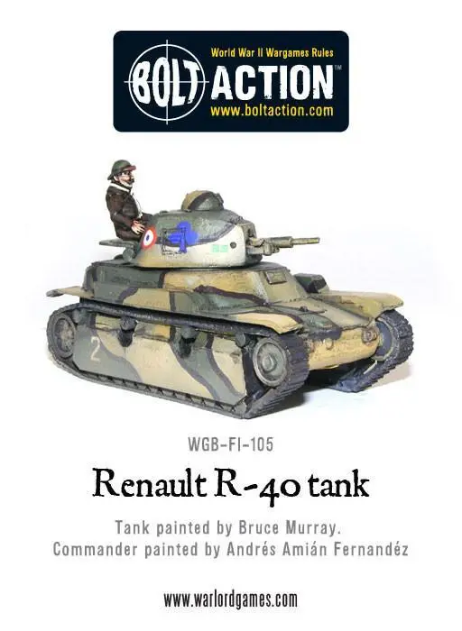 Renault R40 Tank (Pack) 1