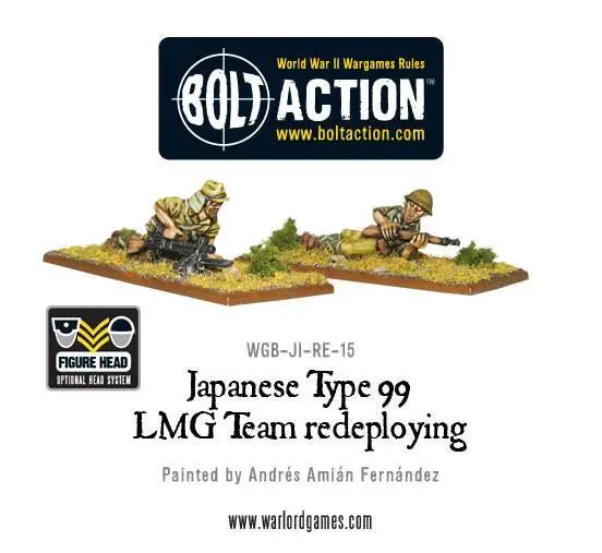 Japanese Type 99 Lmg Team Redeploying (Blister) 1