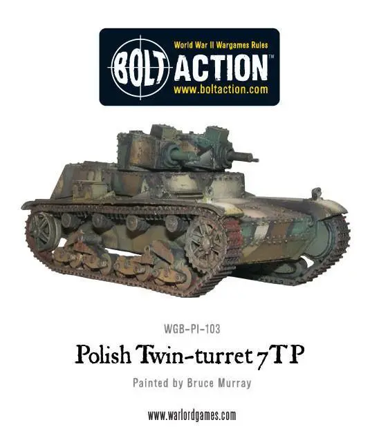 Twin-Turreted Polish 7Tp Tank (Pack) 1