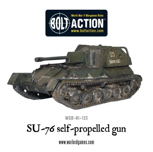 Su-76 Self-Propelled Gun (Pack) 1