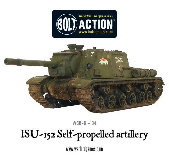 Isu-152 Self-Propelled Gun (Pack) 1