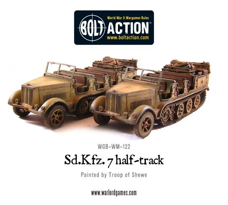 Sd.Kfz 7 Half Track (Pack) 1