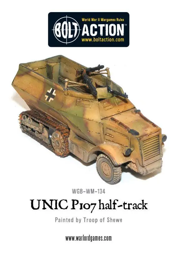 German Unic P107 Half-Track (Pack) 1