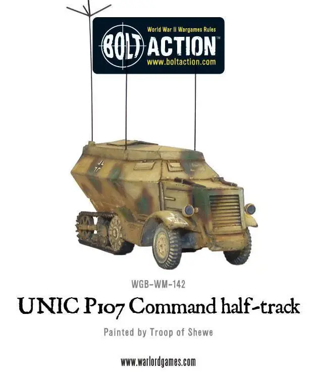 Unic P107 Command Halftrack (Pack) 1
