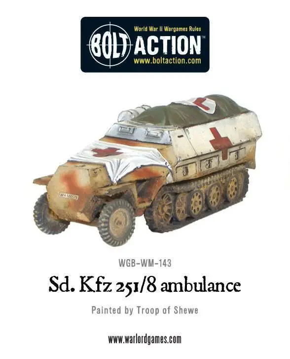 Sd.Kfz 251/8 Ambulance (Pack) 1