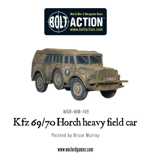 Kfz 69/70 Horch Heavy Field Car (Pack) 1