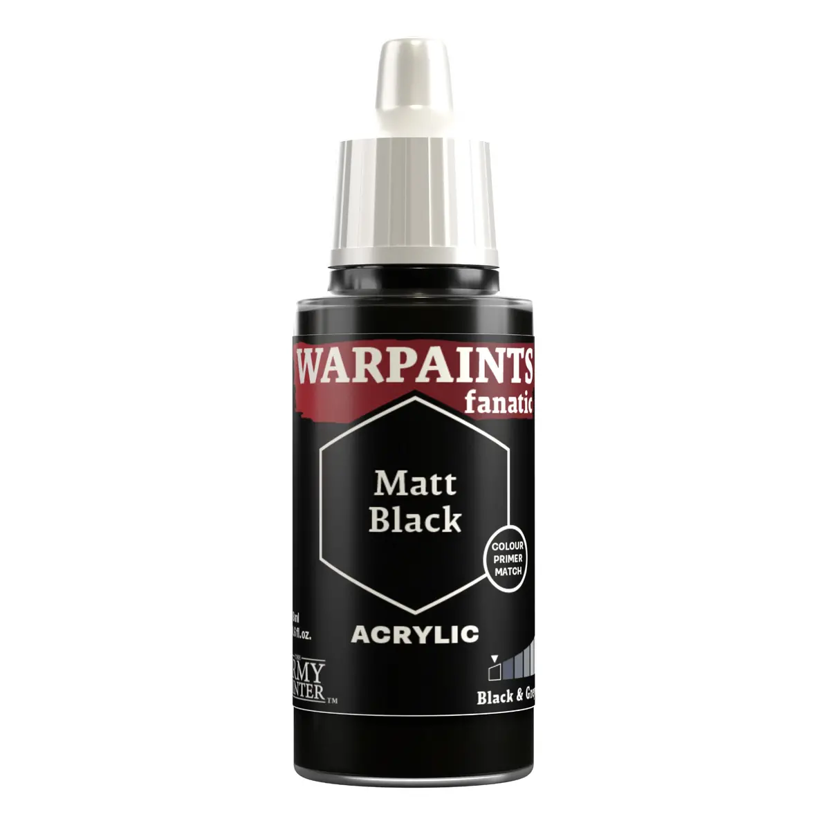 Army Painter - Warpaints Fanatic - Matt Black 1