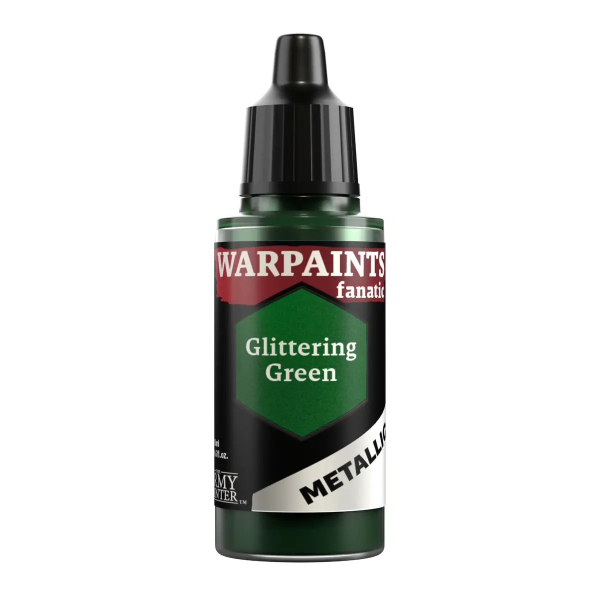 Army Painter - Warpaints Fanatic - Metallic - Glittering Green 1