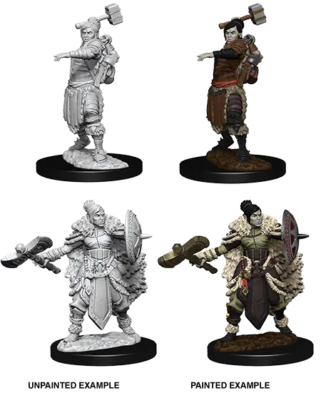 Female Half-Orc Barbarian 1