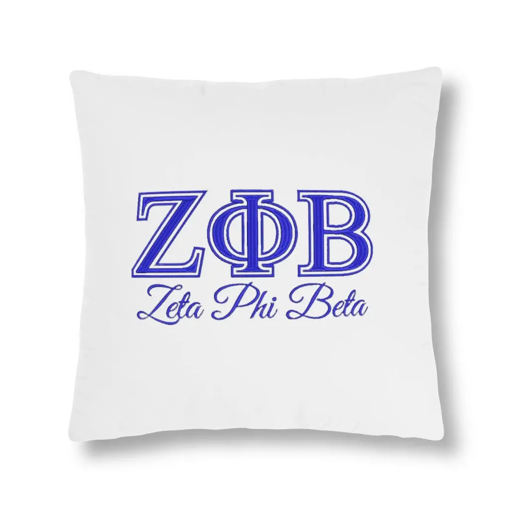Zeta Phi Beta Waterproof Pillows 1