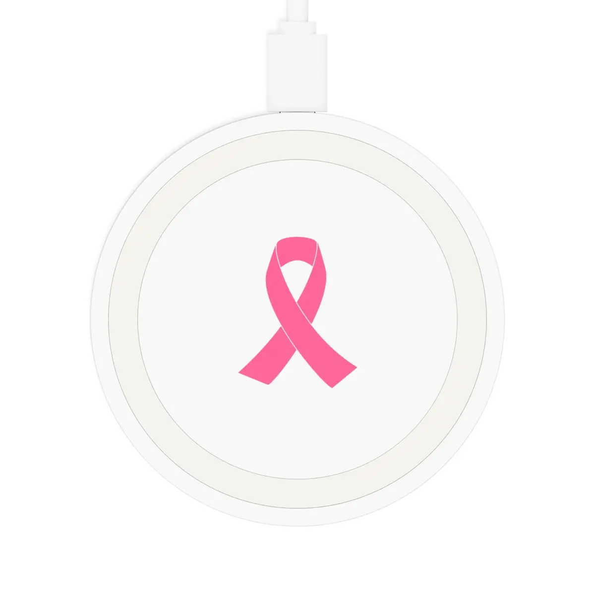 Breast Cancer Awareness Wireless Charging Pad 1