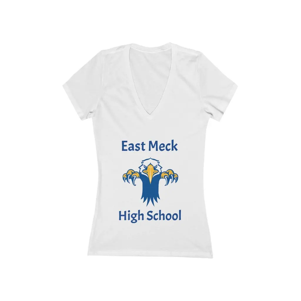 East Meck Hs Women's V-Neck Tee 1