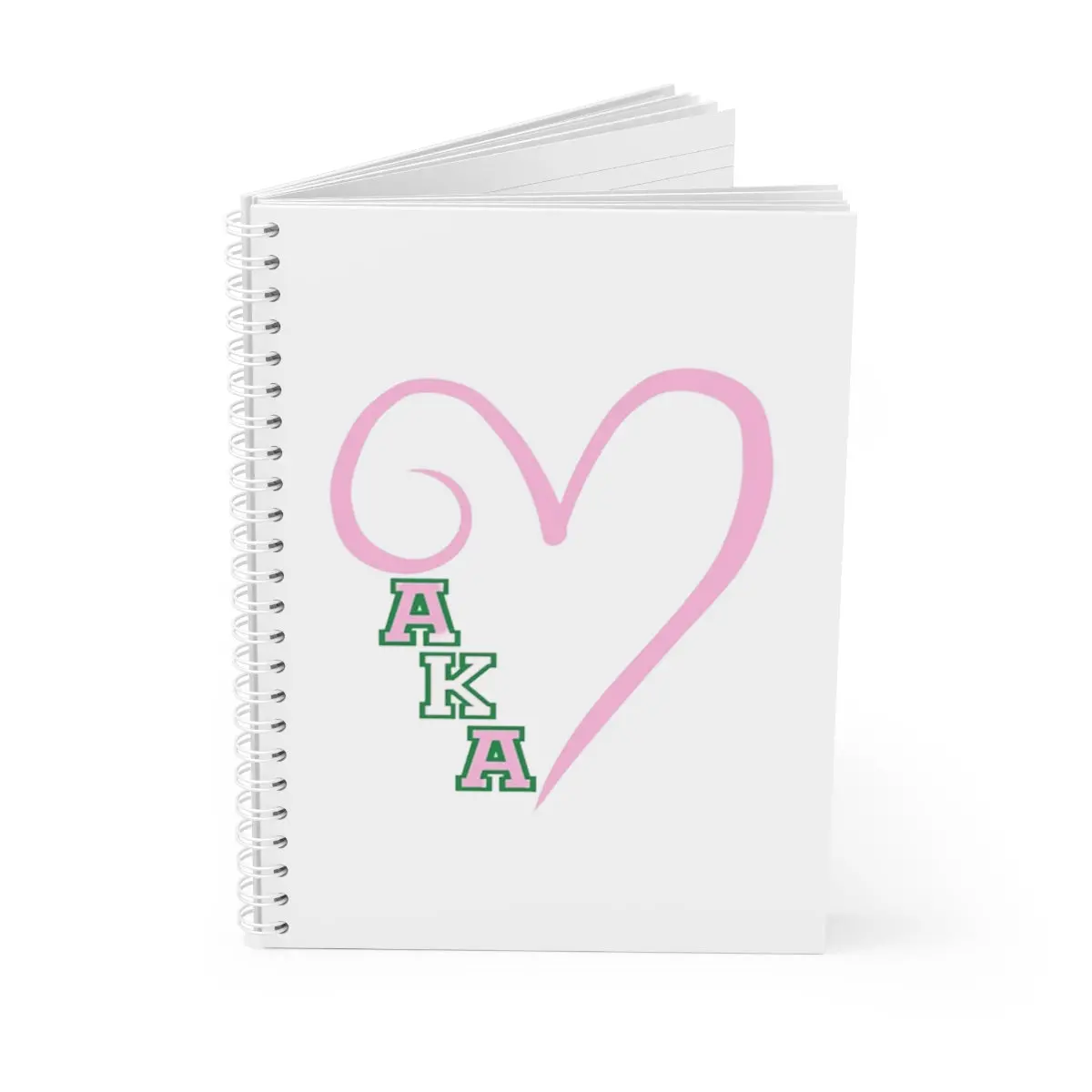 Alpha Kappa Alpha (Aka) Spiral Notebook 1