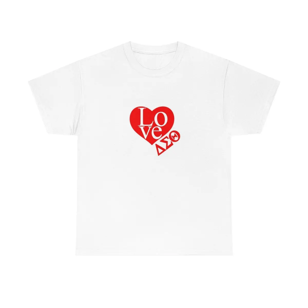 Delta Sigma Theta Unisex Heavy Cotton Tee 1