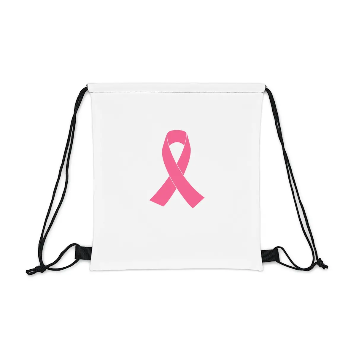 Breast Cancer Awareness Drawstring Bag 1