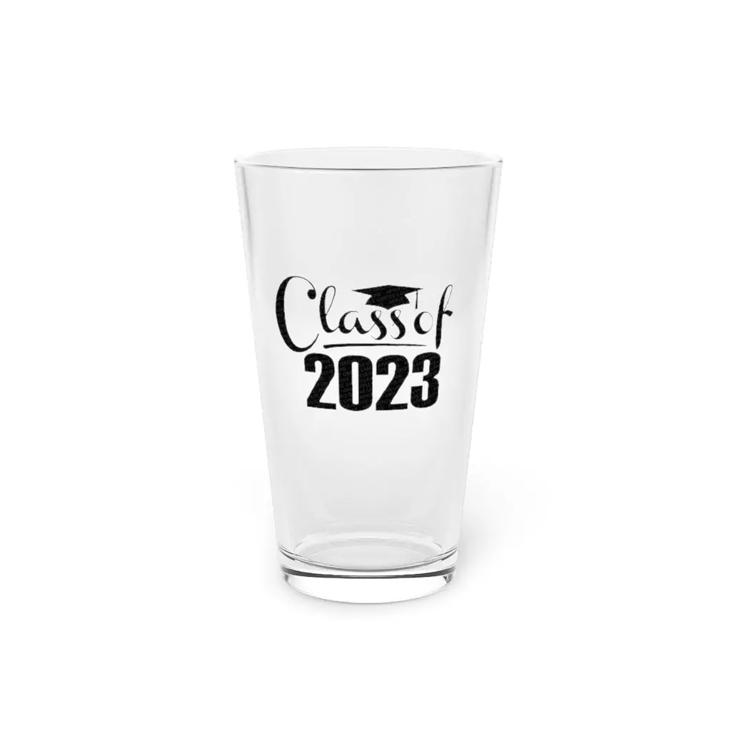 Class Of 2023 Pint Glass, 16Oz 1