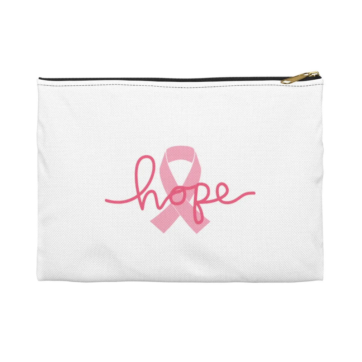 Breast Cancer Awareness Hope Accessory Pouch 1