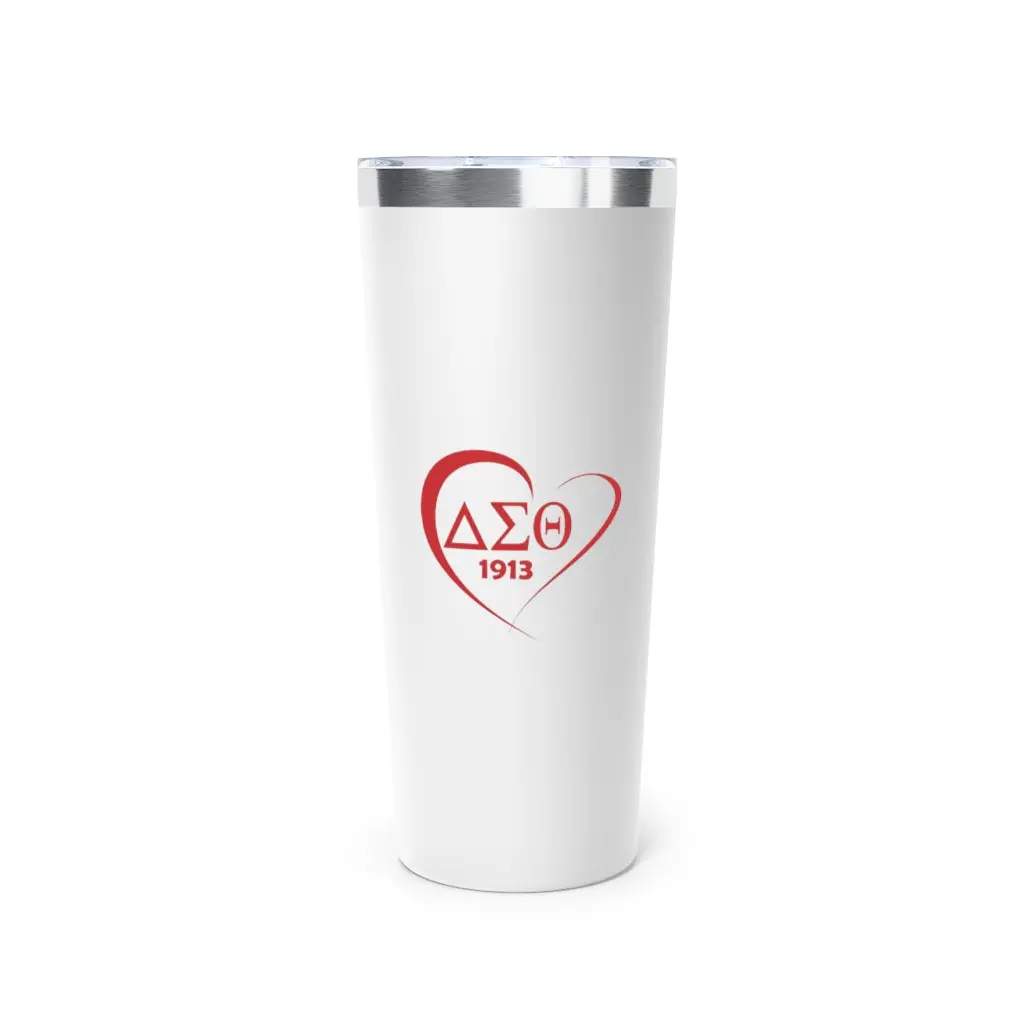 Delta Sigma Theta Copper Vacuum Insulated Tumbler, 22Oz 1
