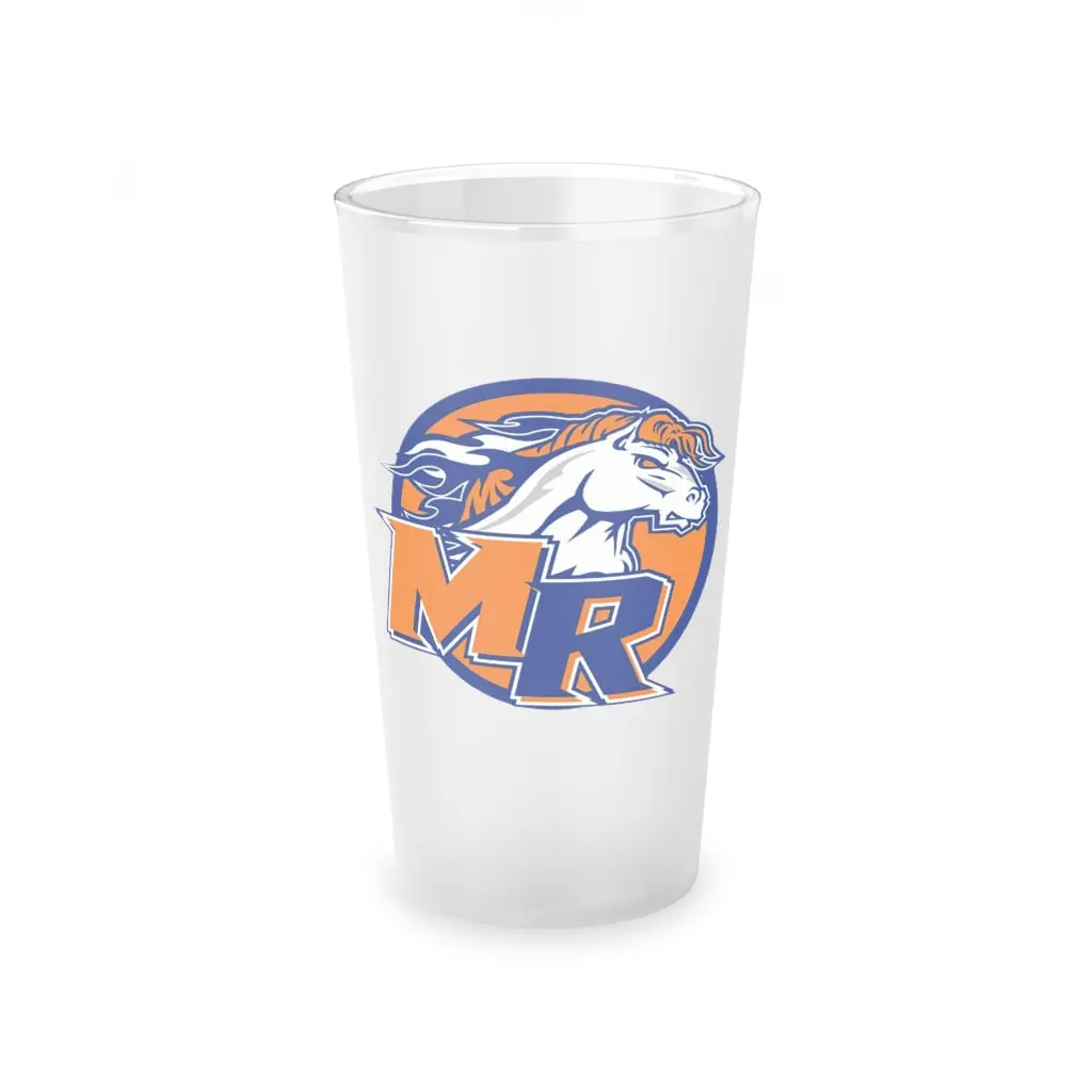 Marvin Ridge Hs Frosted Pint Glass, 16Oz 1