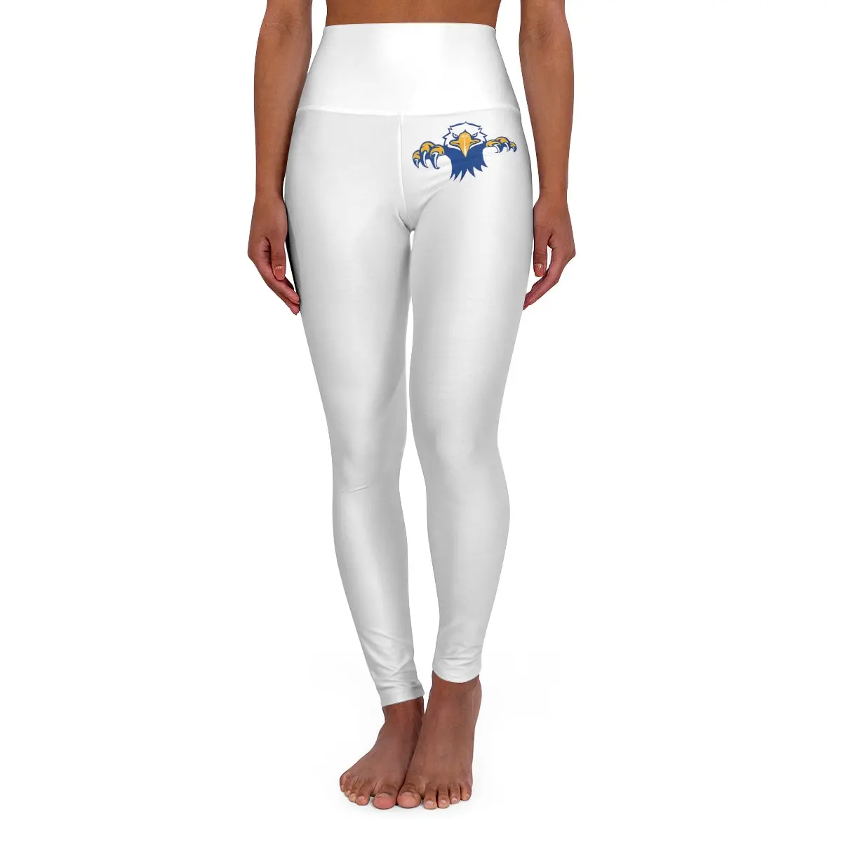 East Meck Hs High Waisted Yoga Leggings 1