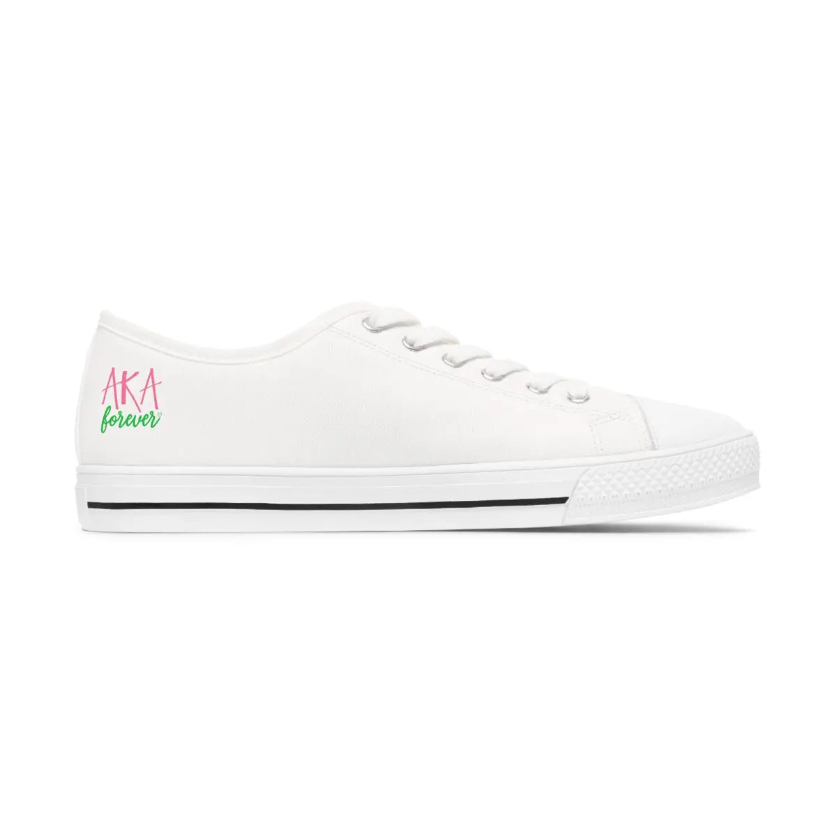 Alpha Kappa Alpha Women's Low Top Sneakers 1