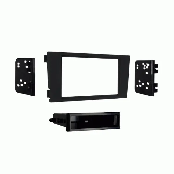 Metra 99-9108B : Din Or Ddin Size Radio Replacement Dash Kit, 2000-2005 Audi A6, Rs 6, S6 1