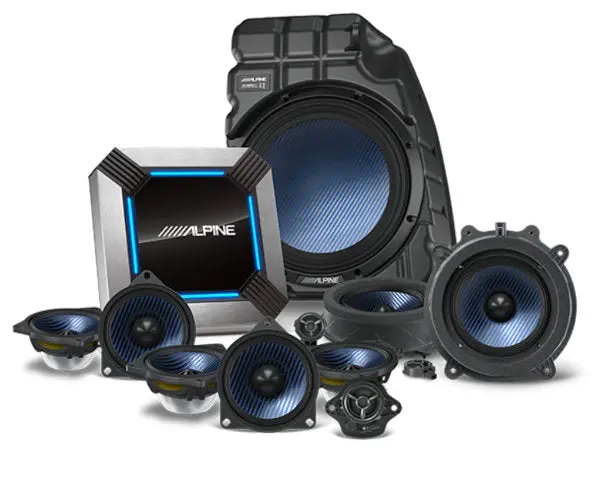 Alpine Pss-Tsla-223 : 11-Channel Hi-Res Sound System Upgrade W/Dsp, 2022-Up Tesla Model 3 (Base Stereo) 1
