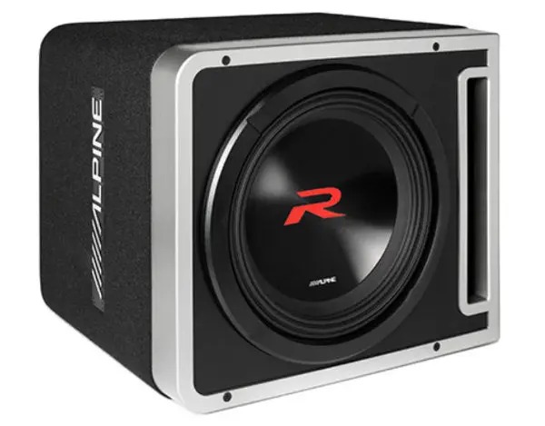Alpine R2-Sb12v : 12" 750W 2Ω Ported Subwoofer Enclosure 1
