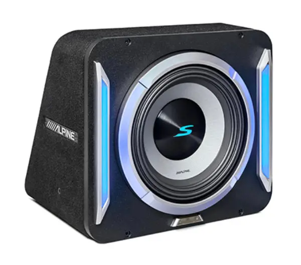 Alpine S2-Sb10 : 10" 600W 2Ω Subwoofer Enclosure 1