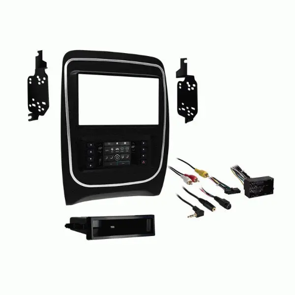 Metra 99-6537B : Din Or Ddin Radio Replacement Dash Kit, 2014-2020 Dodge Durango 1