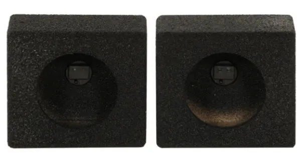 Q-Power Sb6.5Bl : 6.5" Rhino Lined Speaker Boxes 1