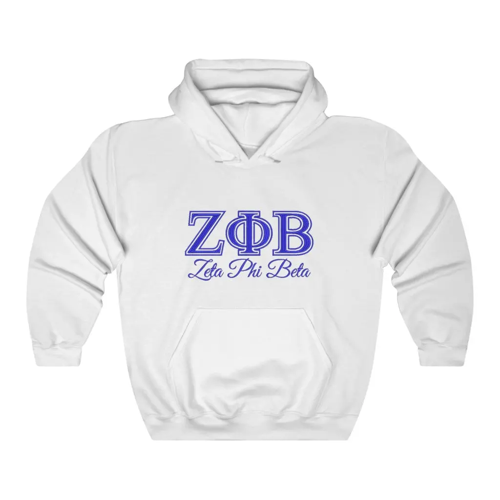 Zeta Phi Beta Hooded Sweatshirt 1